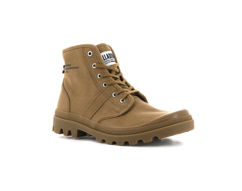 Botas Palladium PALLABROUSSE LEGION Mujer Mahogany | Costa Rica-54968